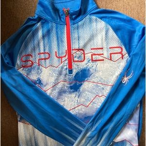 Spyder 1/4 zip baselayer